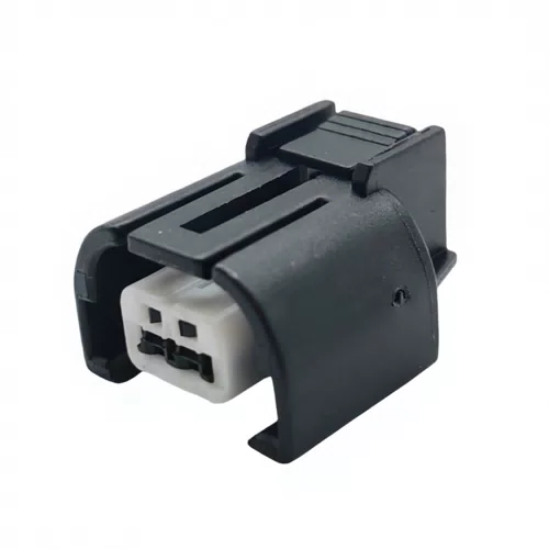 Waterproof Copper Contact Nylon ABS Housing Wire Harness Air Conditioning Solenoid Valve Plug for Car 2-Pin Female IP66 MG644111